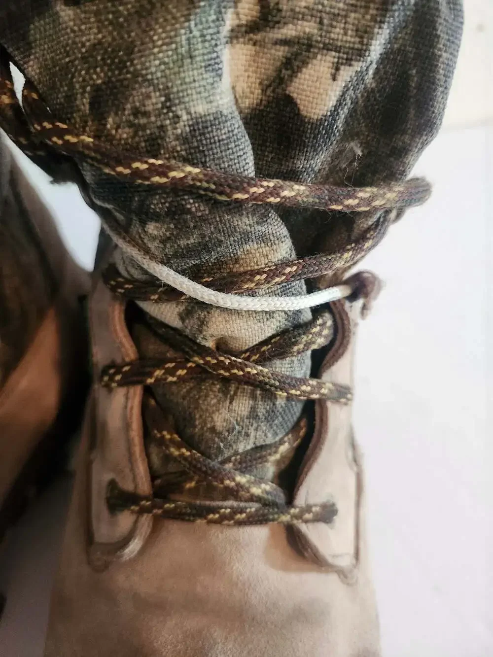Georgia Boot Camo ThermoLite Insulated Hunting Boots Brown Suede Size 10
